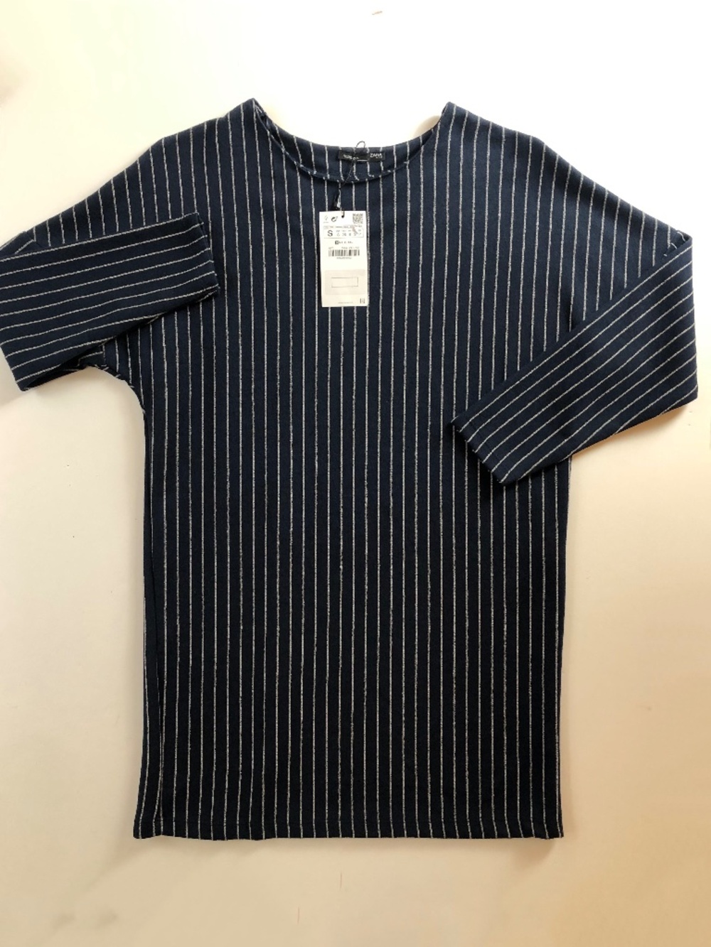 NWT Zara Pinstriped Tunic Dress SM